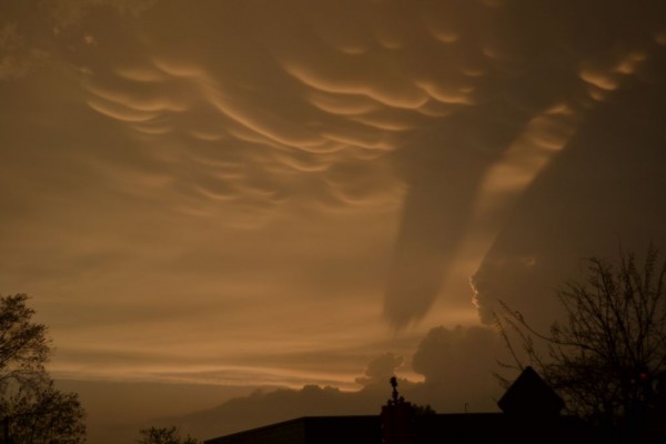 There's never a tornado . . .